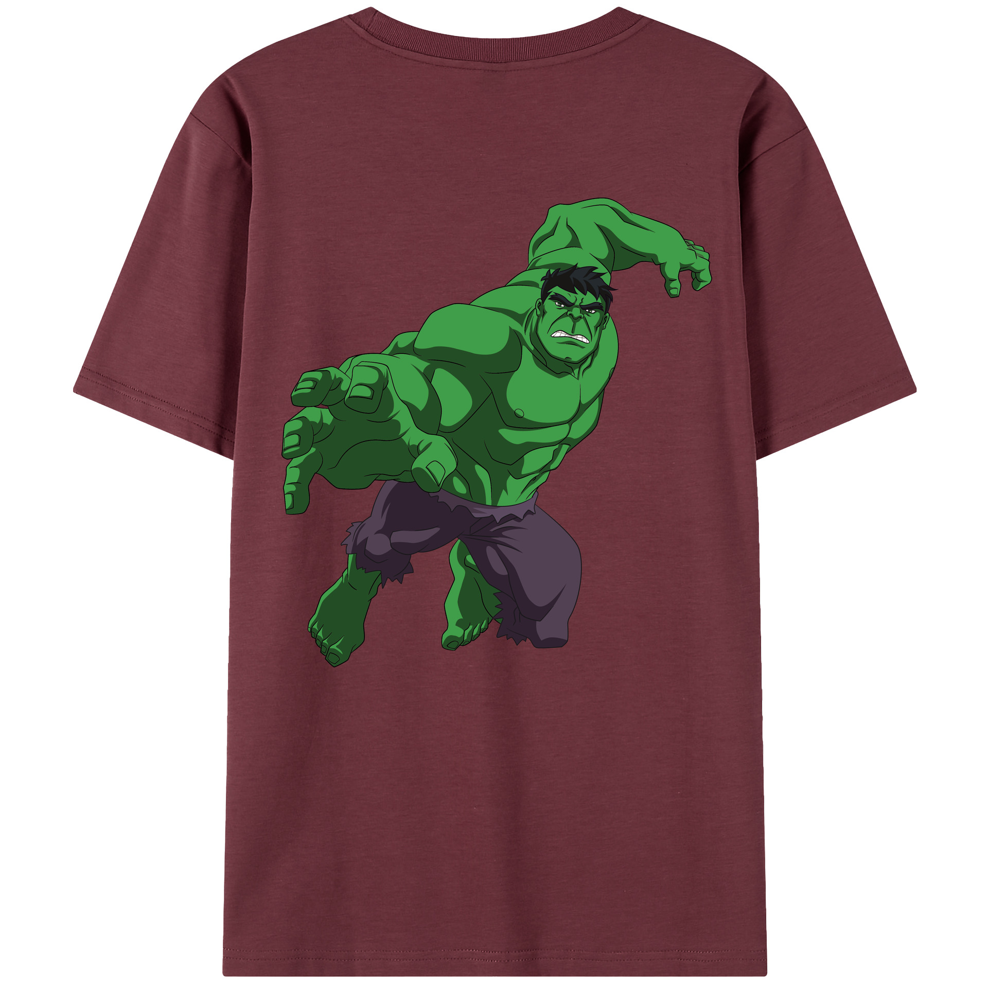 （画像用） アベンジャーズ The Avengers 綿100％半袖Tシャツ（背面プリント）